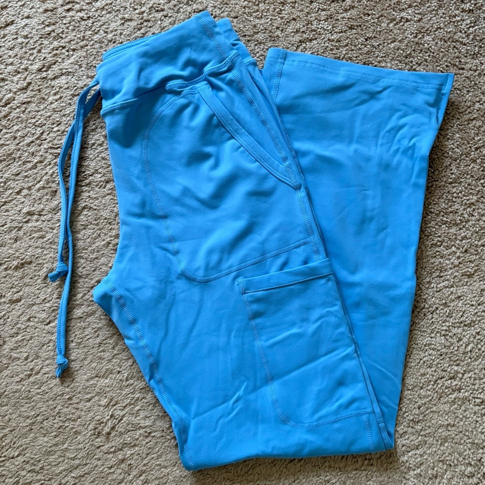 QBK Blue Scrub Pants